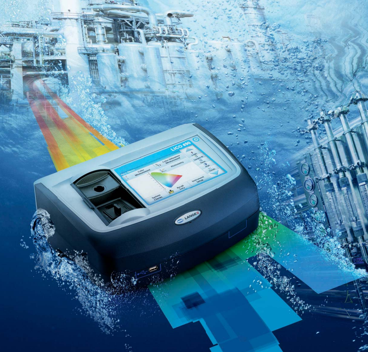 HACH哈希LICO620 台式色度仪/快捷准确/简易操作