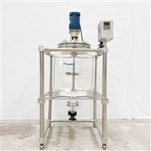 50L玻璃分液器 單層玻璃反應(yīng)釜