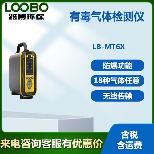 泵吸手提式六合一有毒氣體檢測(cè)儀