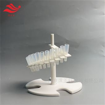 PFA微柱配套四氟架子旋轉(zhuǎn)定制PFA樹(shù)脂柱架