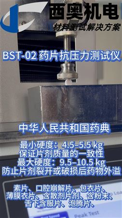 藥片抗壓力怎么測更精準(zhǔn)？BST-02 測試儀為你展示
