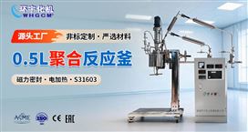 GSH-0.5L不锈钢磁力密封聚酯反应釜