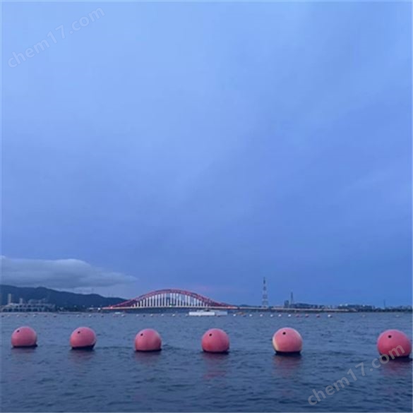 端午賽龍舟比賽分隔賽道塑料浮球