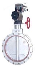 RTO RCO VOCs 雙作用氣動(dòng)密封蝶閥