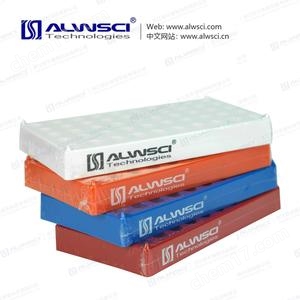 4ML藍(lán)色白色橘色紅色塑料孔架 50孔