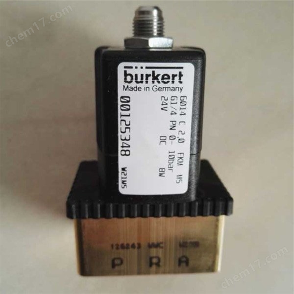 德國原裝burkert寶德6014C 00125348電磁閥