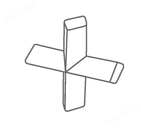 IKA十字形四氟攪拌子IKAFLON 38 cross (5 個/包)