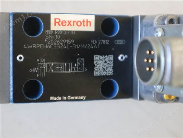 4WRPEH6C3B24L-31/M/24A1 R901382313 德國力士樂REXROTH伺服閥