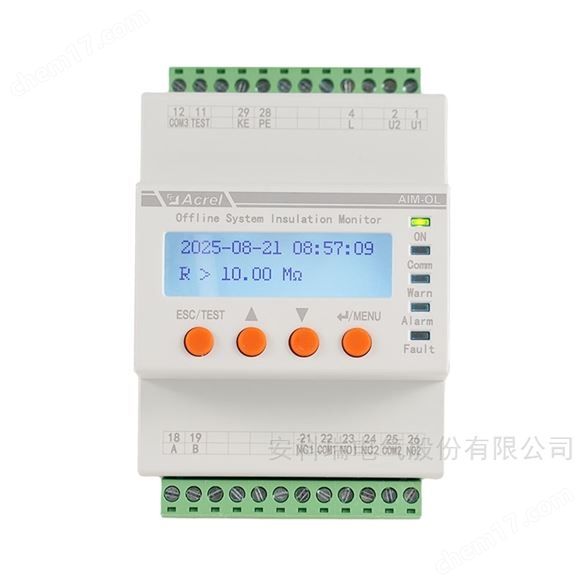 電動(dòng)機(jī)離線系統(tǒng)絕緣監(jiān)測(cè)裝置