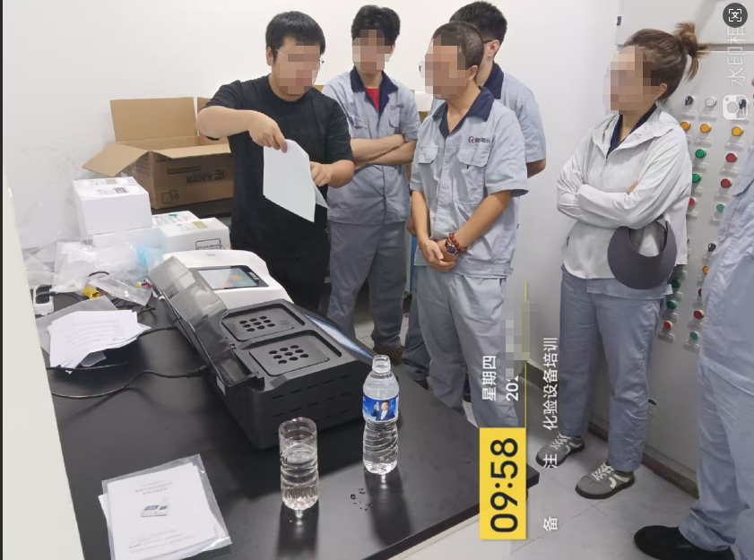 常規四項+三大特色指標！天爾TE-5000plus浙江上門培訓圓滿完成