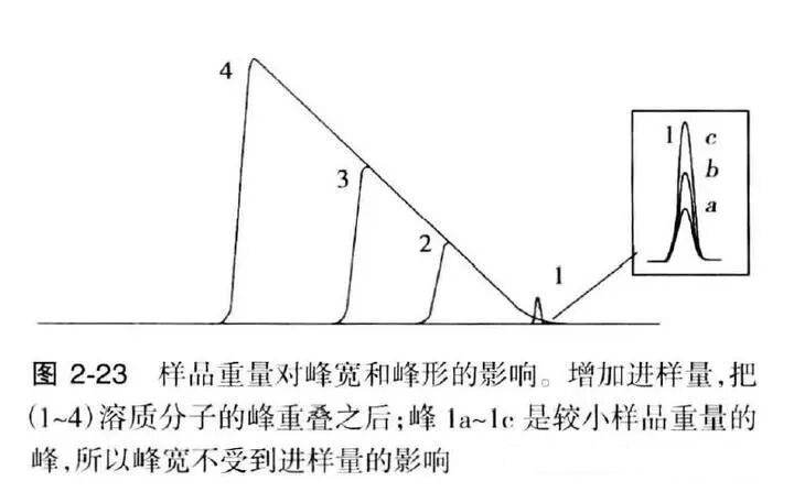 一文详述进样量对色谱峰的影响