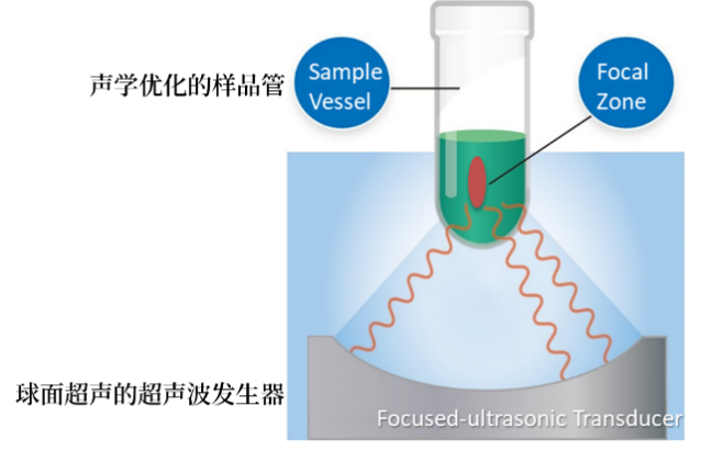 Covaris样本超声剪切打断的工作原理