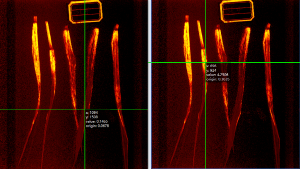 小麦叶片叶绿素反演指数查看