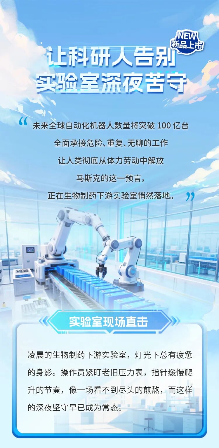 重磅新品 | 告別深夜實(shí)驗(yàn)室，解放熬夜科研人