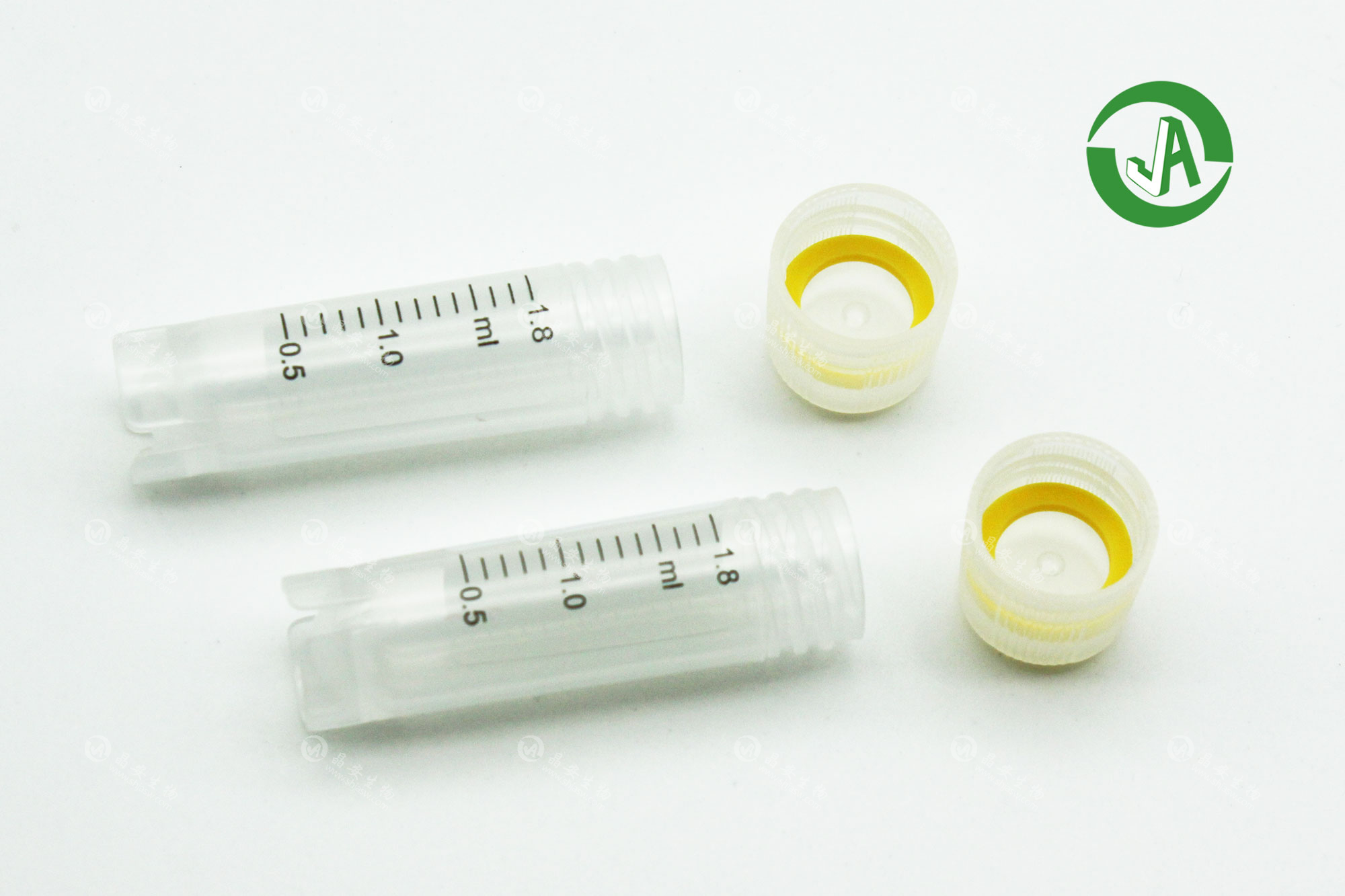 晶安生物2mL外旋式可立细胞冻存管/冷冻管